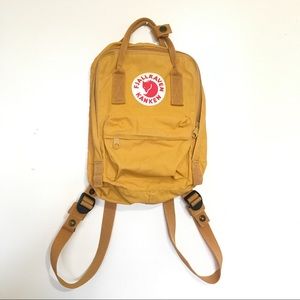 Ochre Mini Fjallraven Kanken